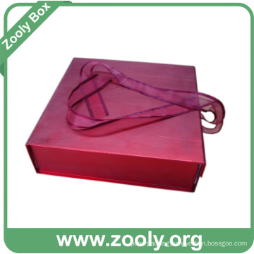 Metallic Paper Gift Box / Folding Keepsake Box